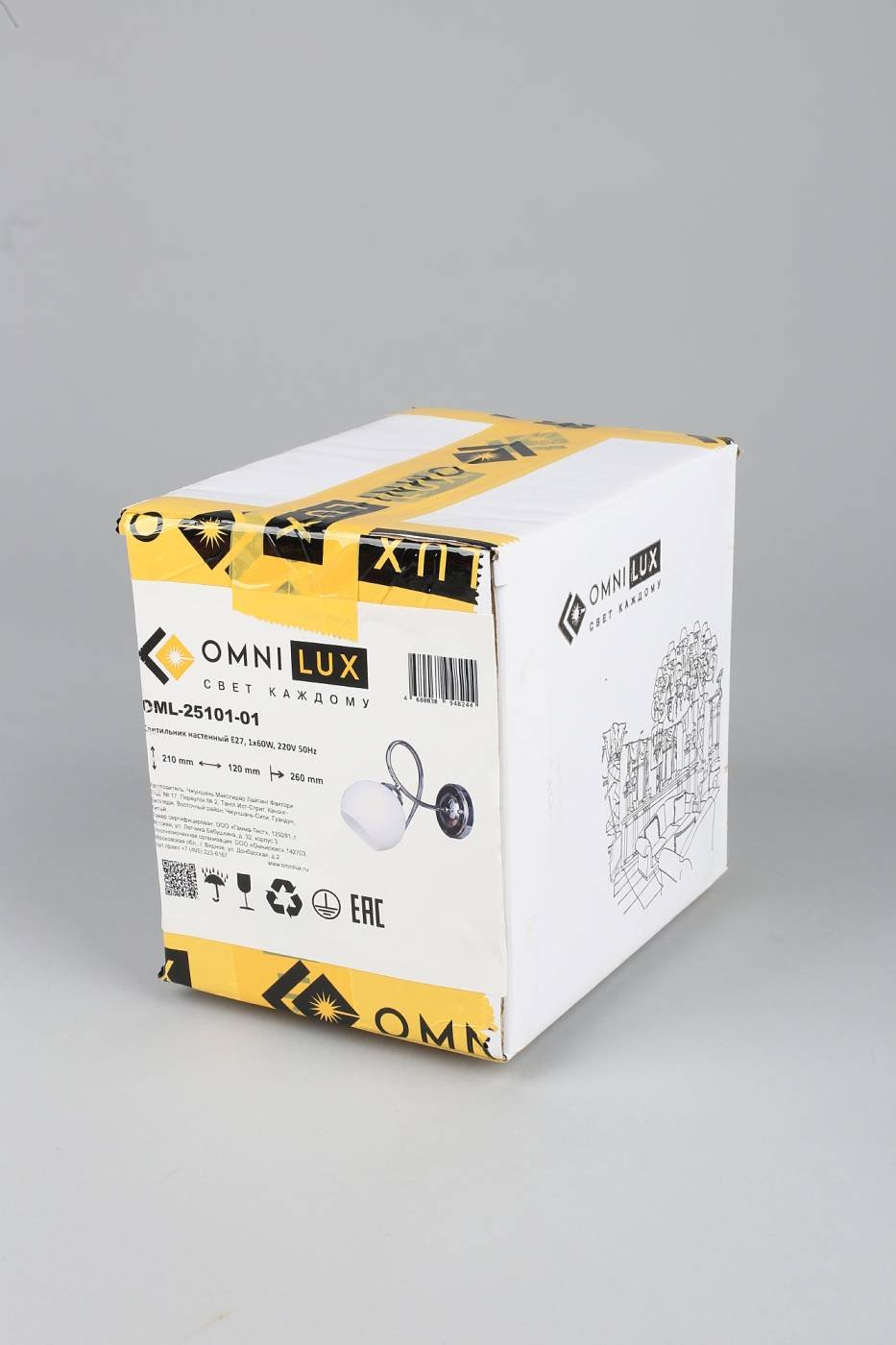 Настенное бра Omnilux Casoria OML-25101-01