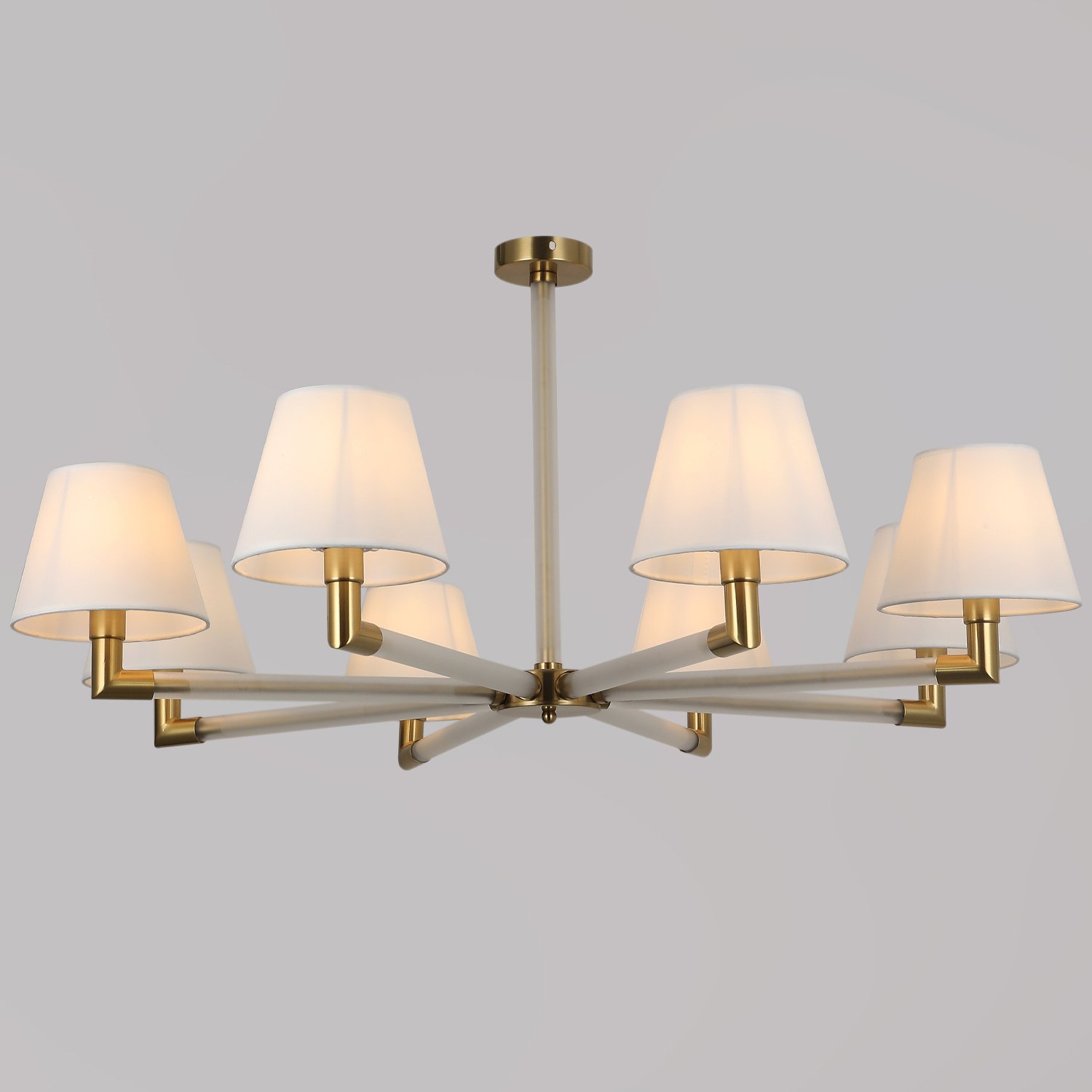 IL0501-8P-79 BRASS Потолочная люстра ILLUMICO IL0501-8P-79 BRASS