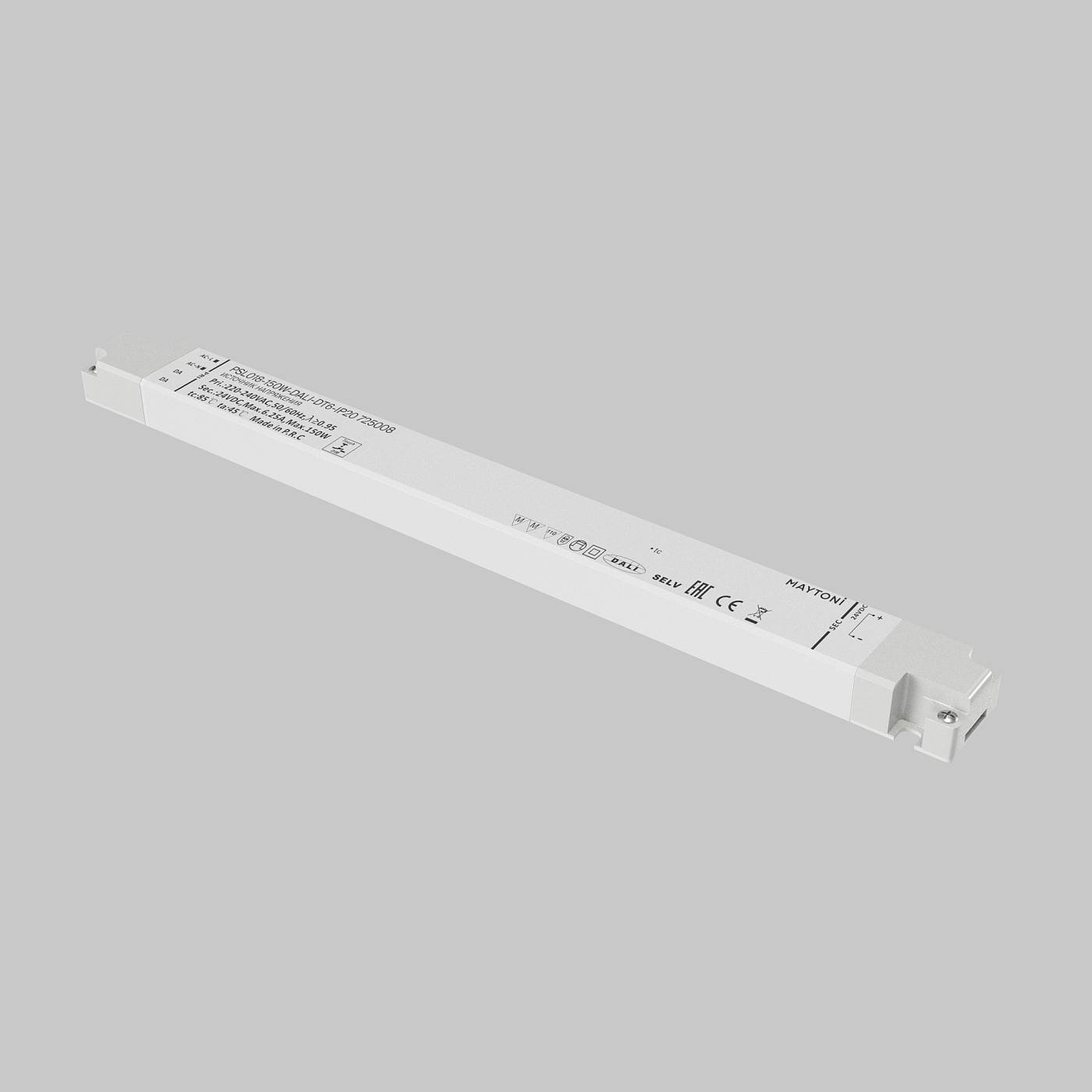 Источник напряжения 24В Dali DT6 150Вт IP 20 Maytoni Источники напряжения DALI 725008