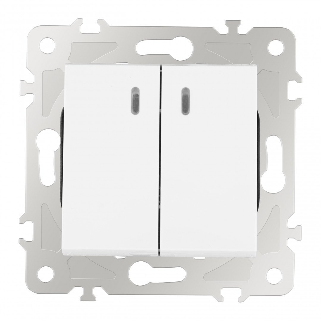 Выключатель Arte Milano Am-203 203.31-2.white