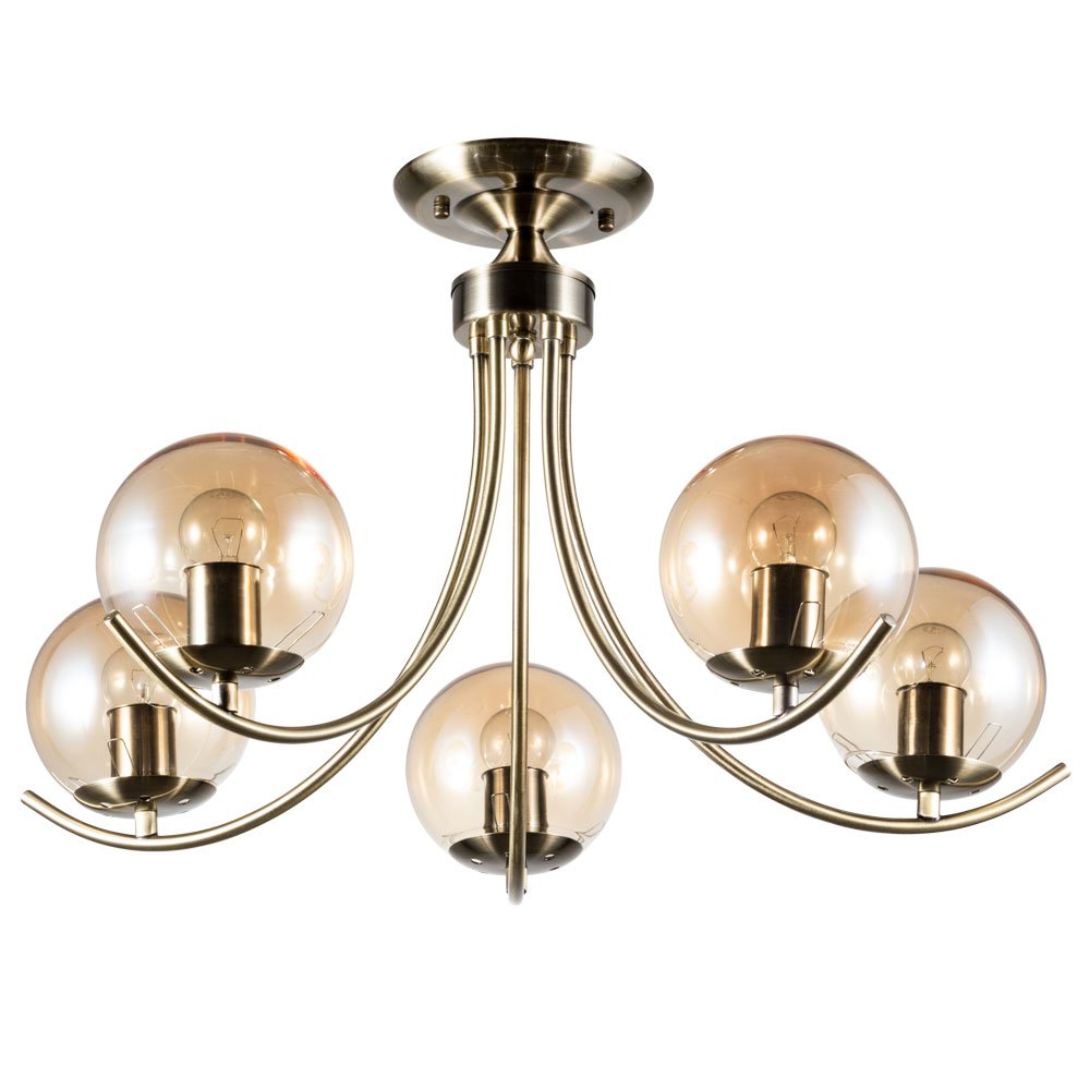 A2715PL-5AB Потолочная люстра Arte Lamp Scarlett A2715PL-5AB