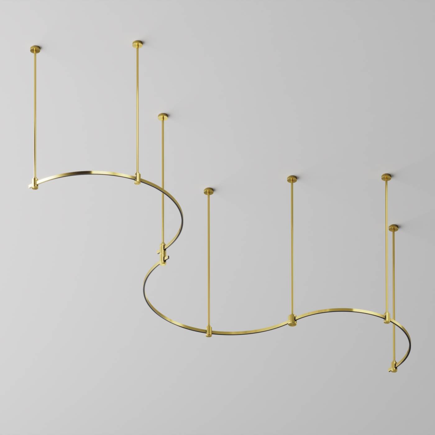 Шинопровод полукруг 650мм Maytoni Busbar trunkings Flarity TRX154-SR-D650-BS