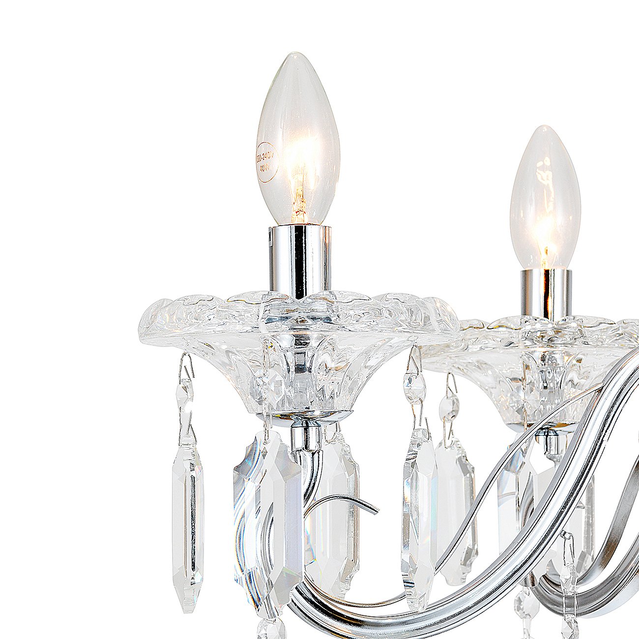 2111/5P Chrome Подвесная люстра Escada Fantail 2111/5P Chrome