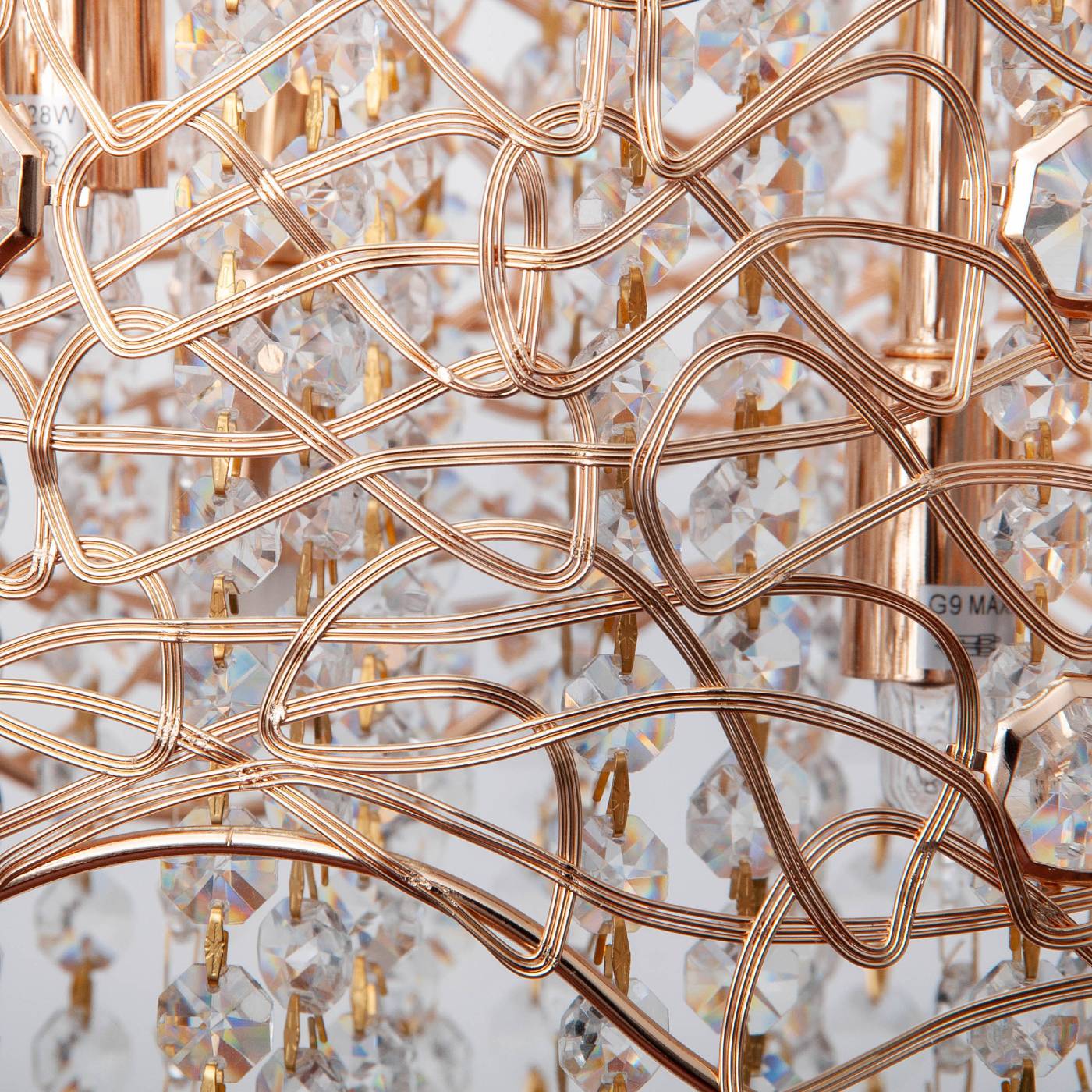 Потолочная люстра Abrasax X9118A/4GO