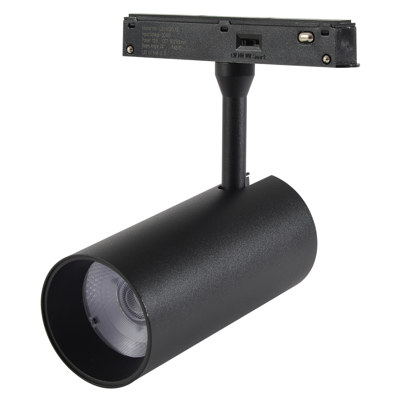 Трековый светильник Crystal Lux Space CLT 0.33 003 12W BL 3CCT-SMART
