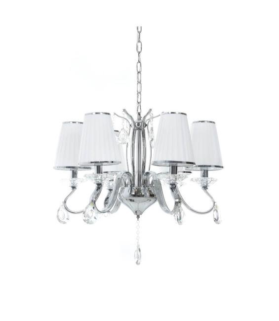 LDP 9267-6 CHR Подвесная люстра Lumina Deco Finezzia LDP 9267-6 CHR