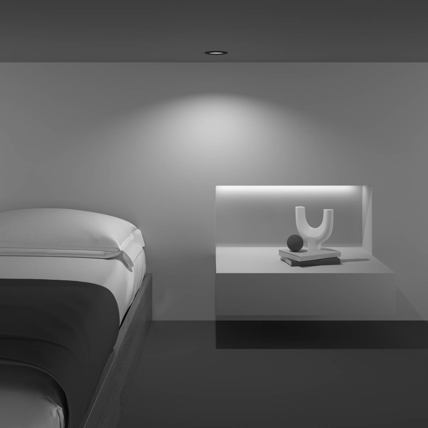 DL030-2-01B Встраиваемый светильник Maytoni Yin DL030-2-01B