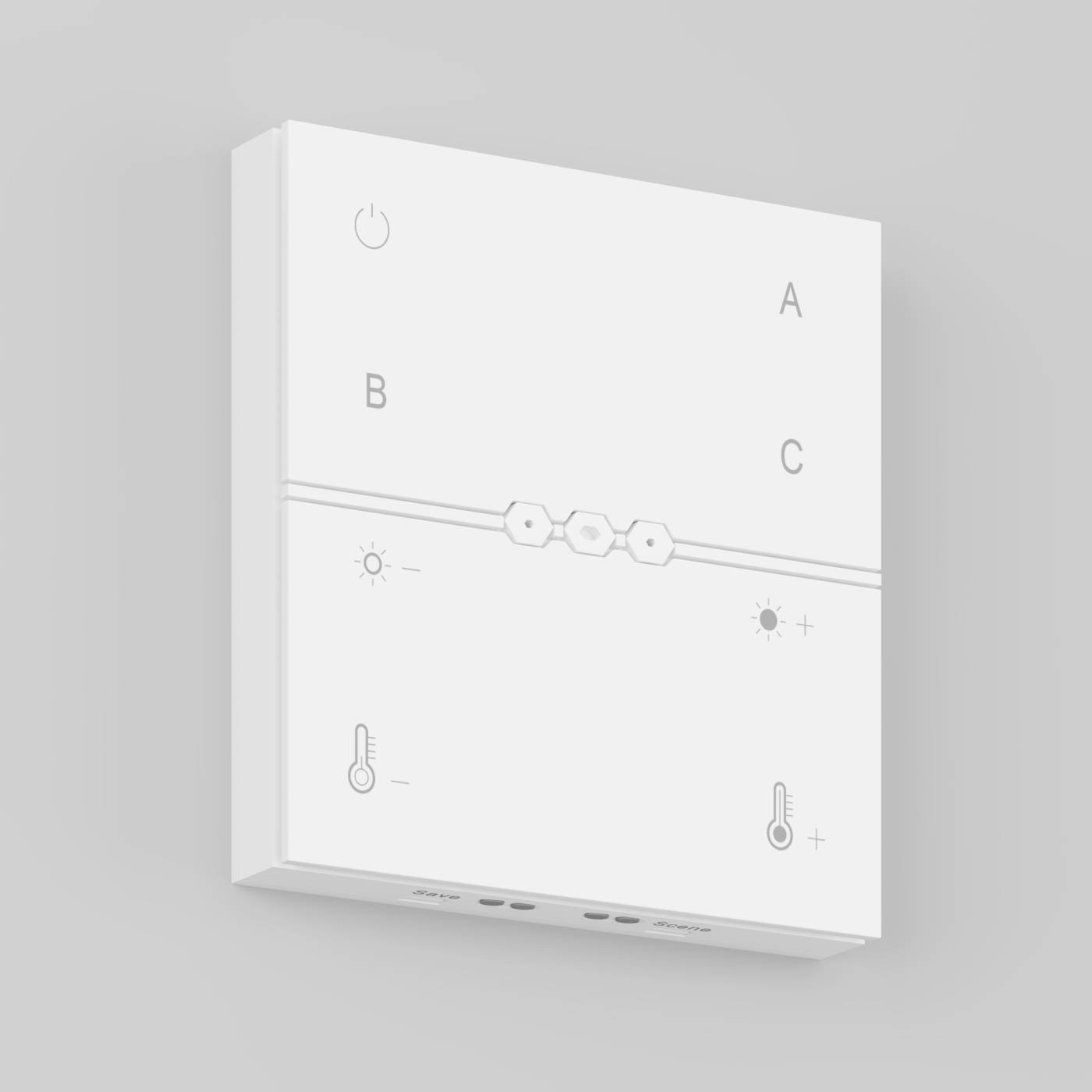 Беспроводная панель управления освещением Maytoni DRC034-8-W