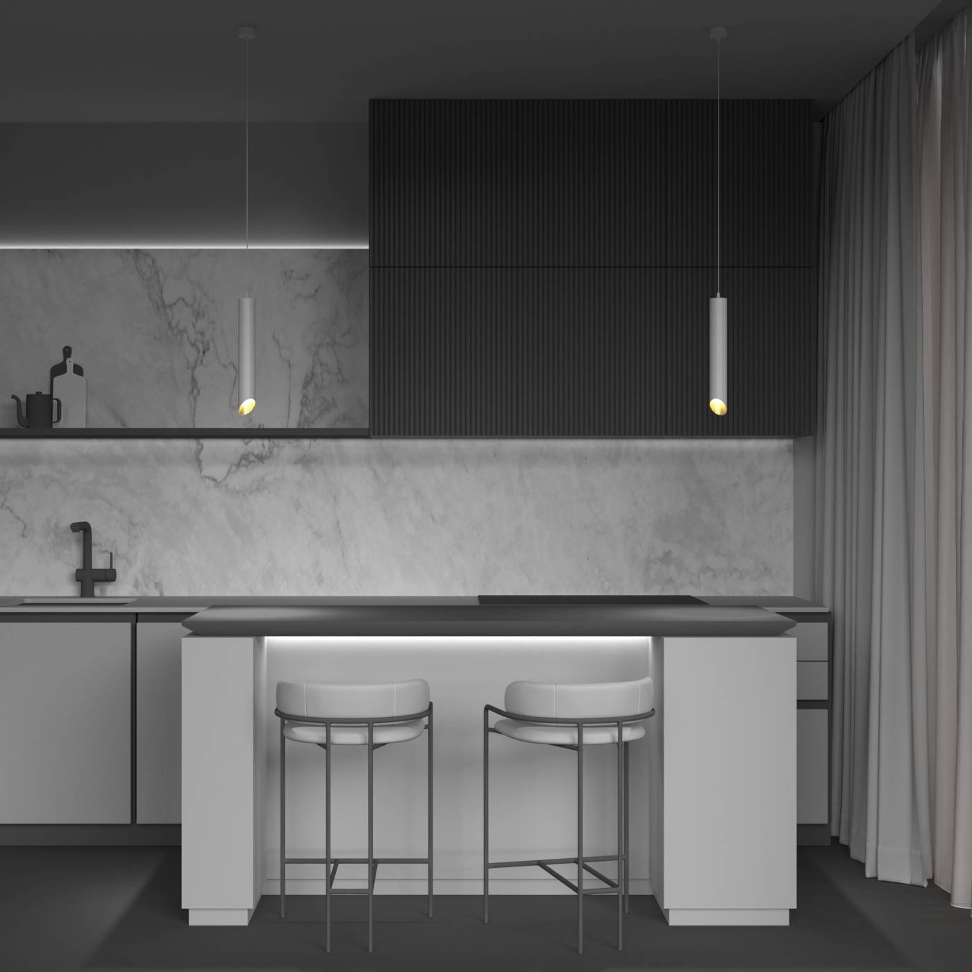 Светильник подвесной Maytoni Lipari P044PL-01-30GU10-W
