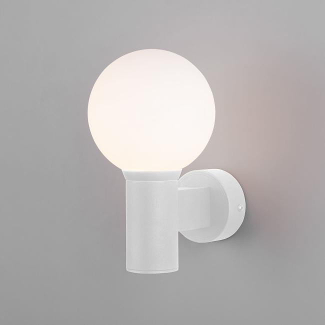 Уличный настенный светильник Elektrostandard Sfera Sfera 35126/D белый