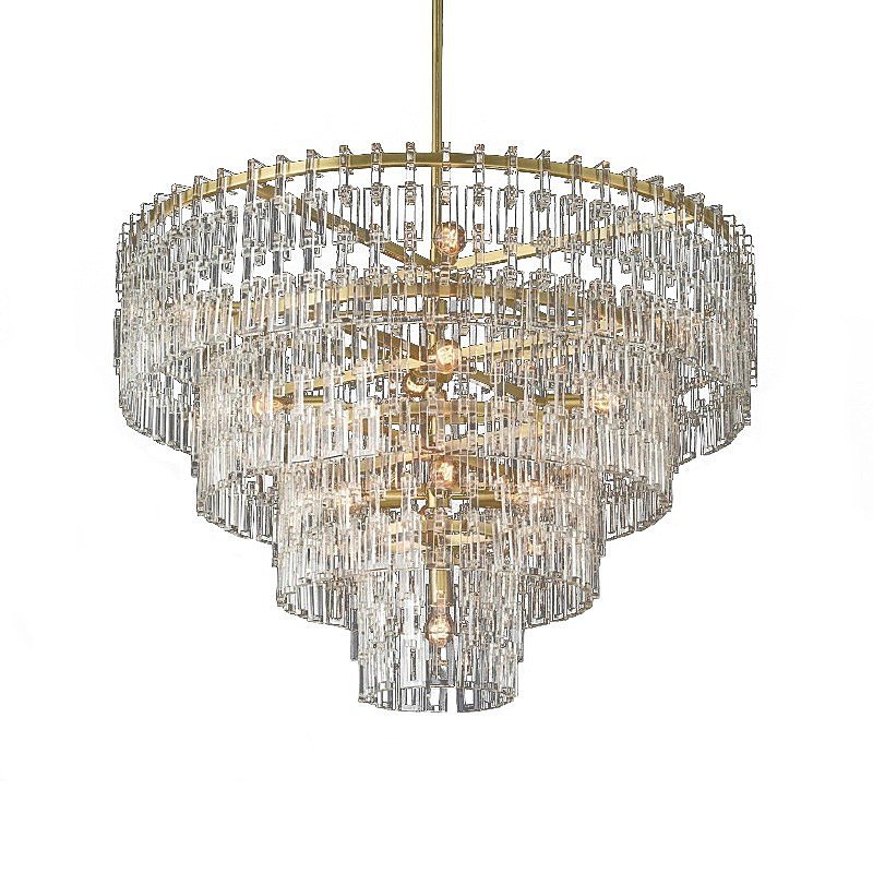 L28615 Подвесная хрустальная люстра Marignan L'Arte Luce Luxury L28615
