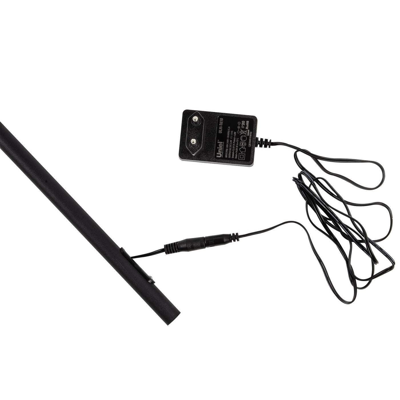 Торшер Uniel ULM-T610 7W/4500K/DIM BLACK