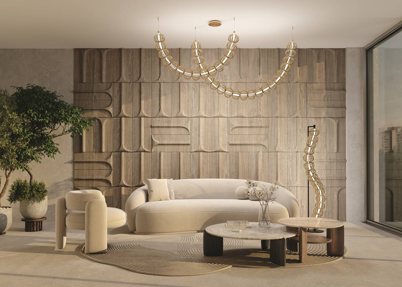 MOD216FL-L38G3K Торшер Maytoni Golden Cage MOD216FL-L38G3K