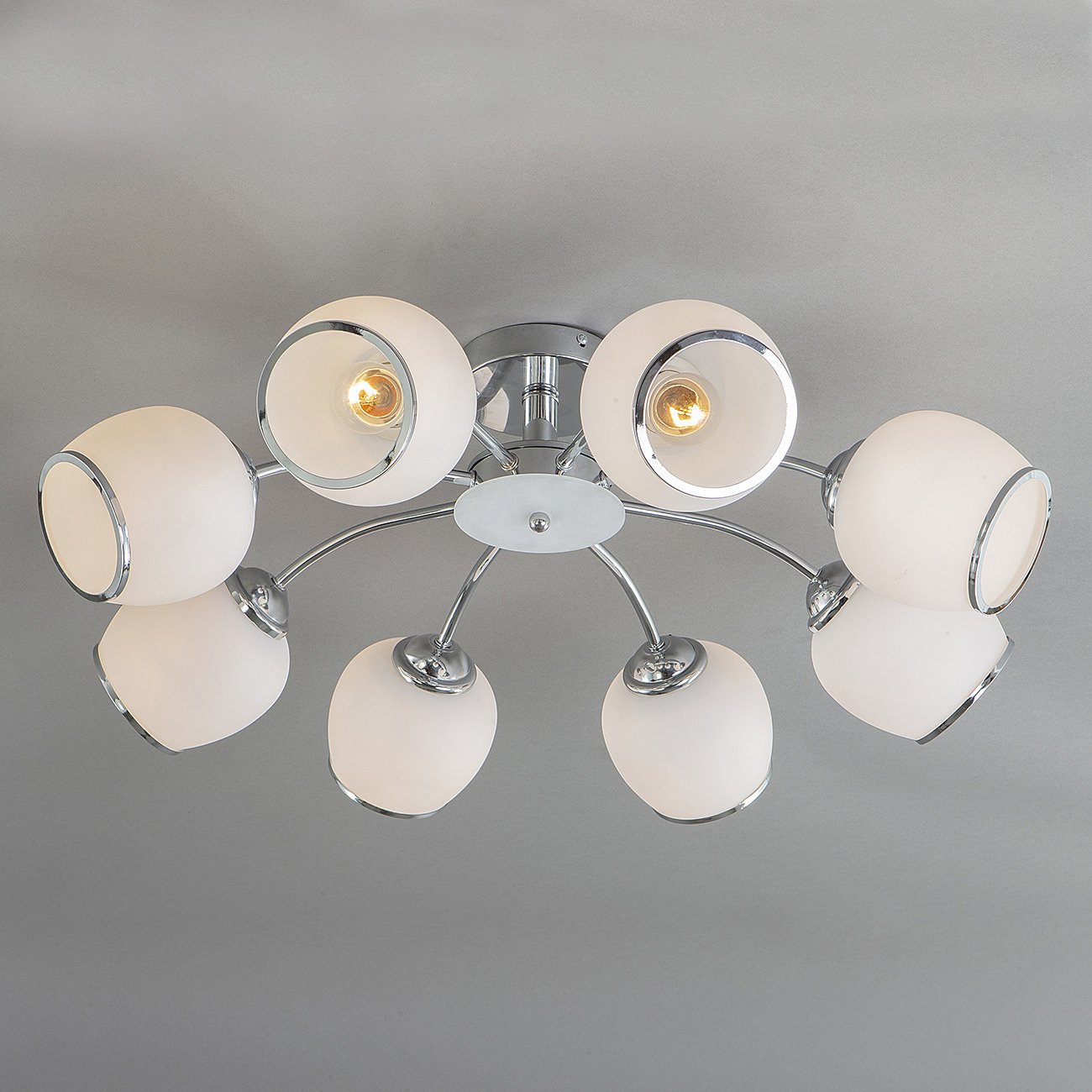 418/8PL Потолочная люстра Escada Brunnera 418/8PL