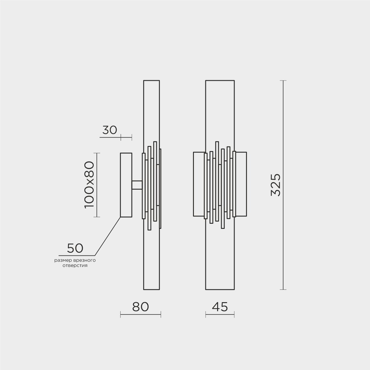ML.88987.01 CR Бра настенное ML Modelux ML.88987.01 CR