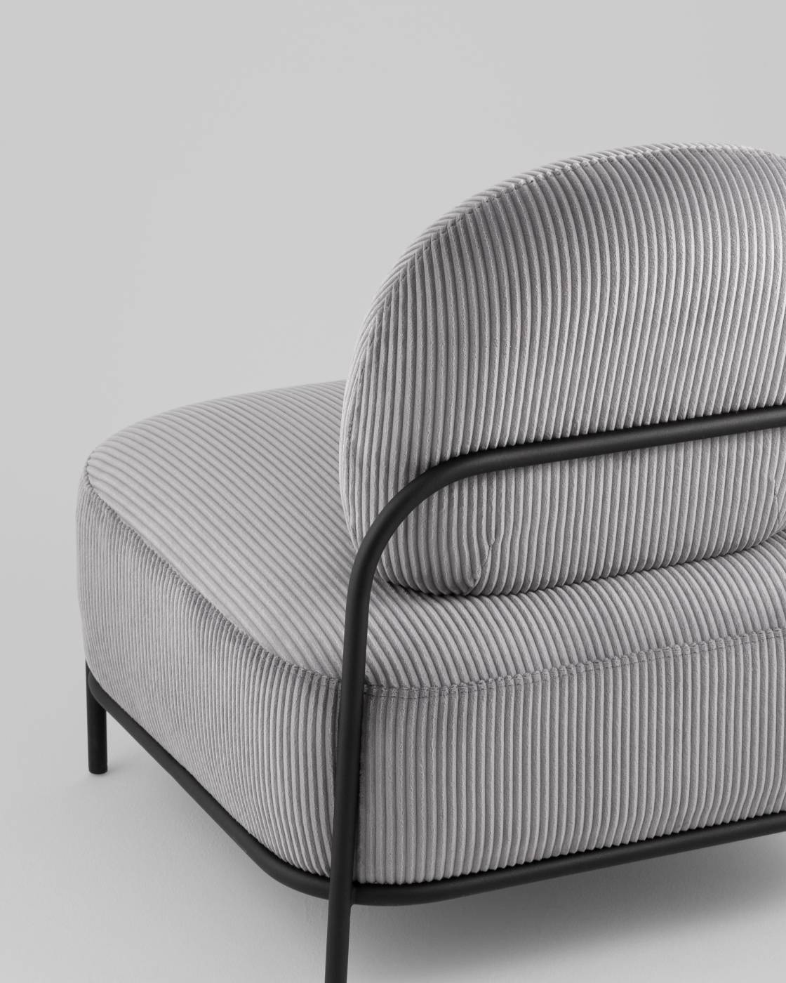 Кресло Stool Group Стоун vd-stone-cl-steel