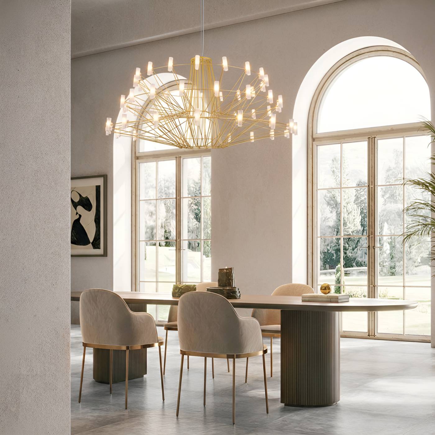 Подвесная люстра Coppelia Loft It 10476 Silver