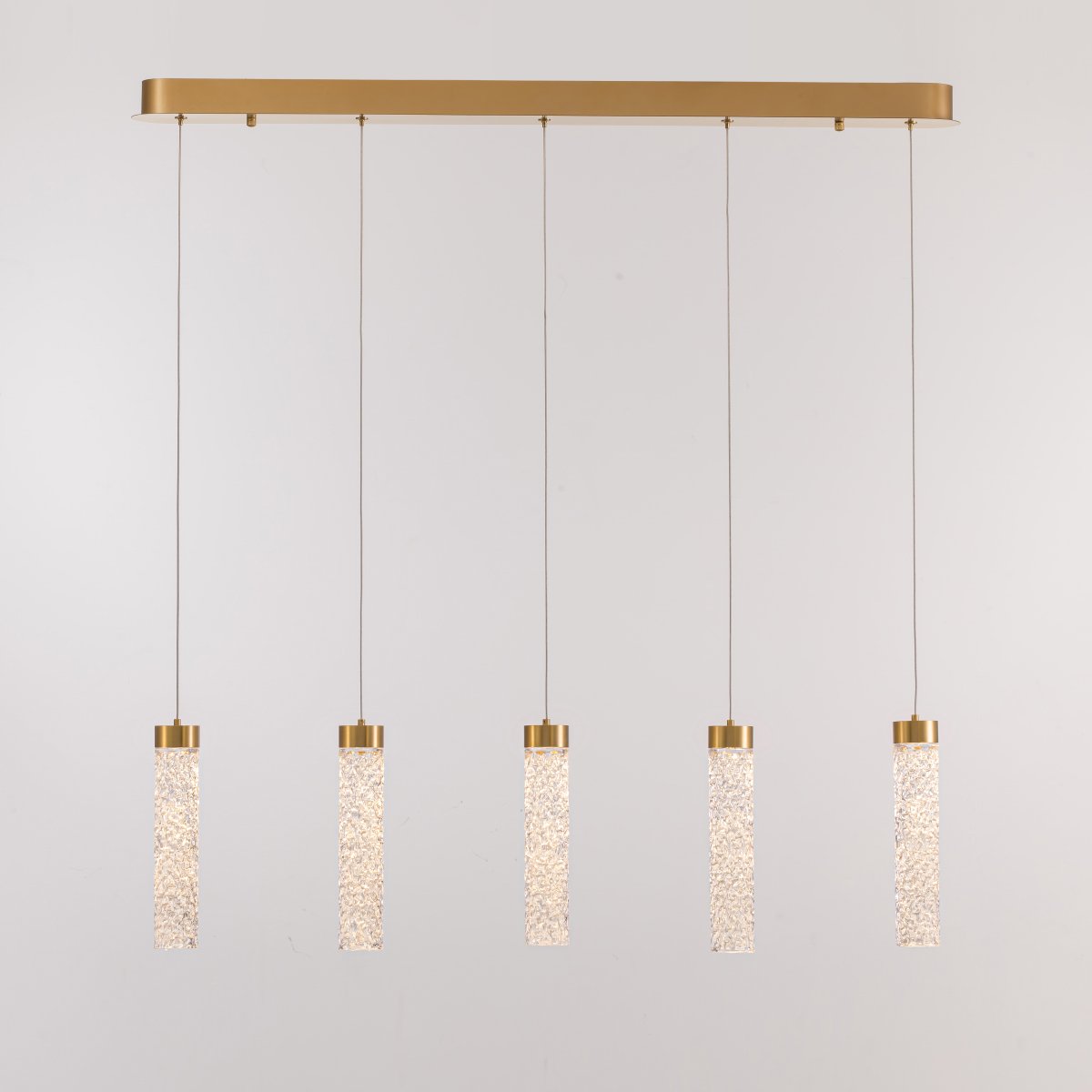 MD24030028-5B brass/clear Светильник подвесной Delight Collection MD24030028 MD24030028-5B brass/clear