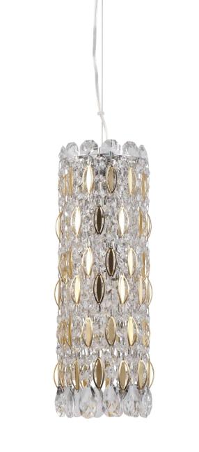 LIRICA SP3 CHROME/GOLD-TRANSPARENT Светильник подвесной Crystal Lux Lirica LIRICA SP3 CHROME/GOLD-TRANSPARENT