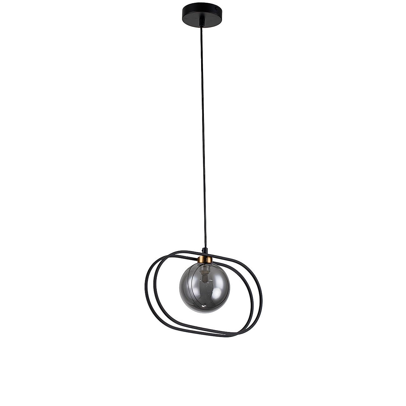 Светильник подвесной Indigo Spazio 11017/1P Black V000159