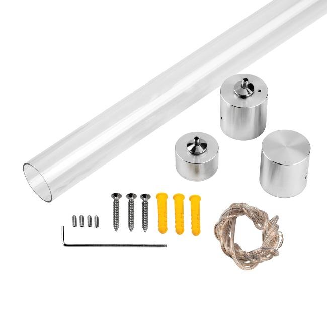 Комплект вертикального крепежа одиночный Pfofiled к профилю 4428хх (D28) с PVC трубкой Lightstar Profiled 442892