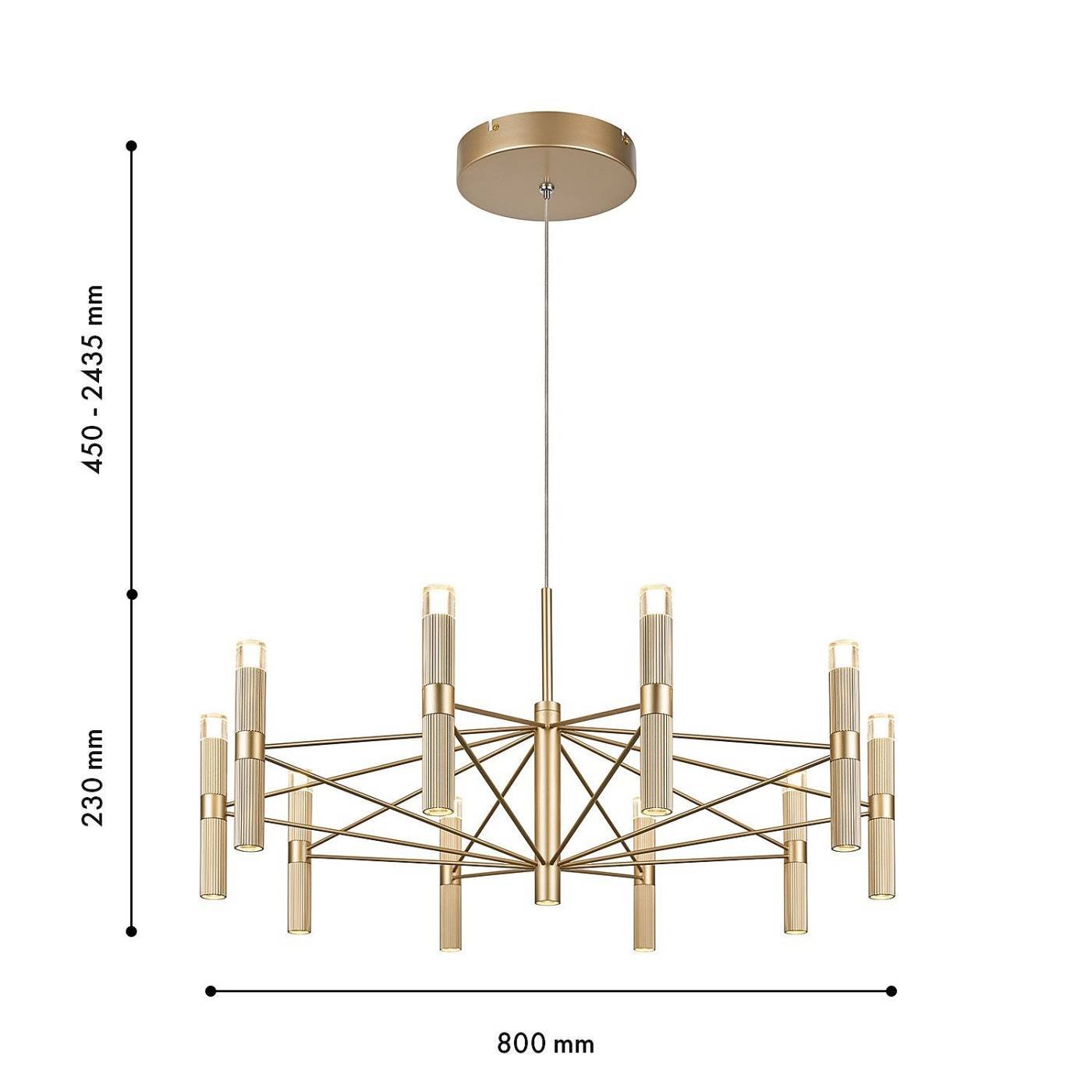 Подвесная люстра Favourite Blick 4759-10P