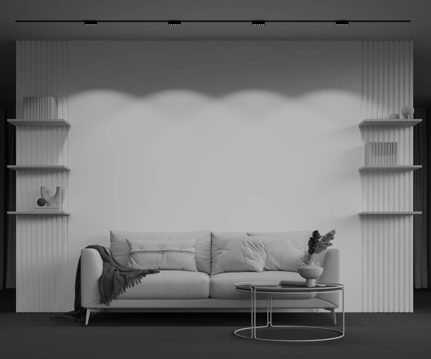 Трековый светильник Maytoni POINTS Radity TR082-1-6W4K-M-B