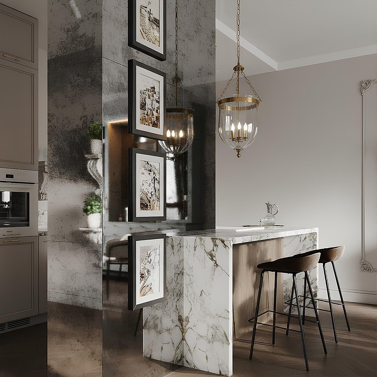 Подвесная люстра Loft It Incense 10455/4 AB