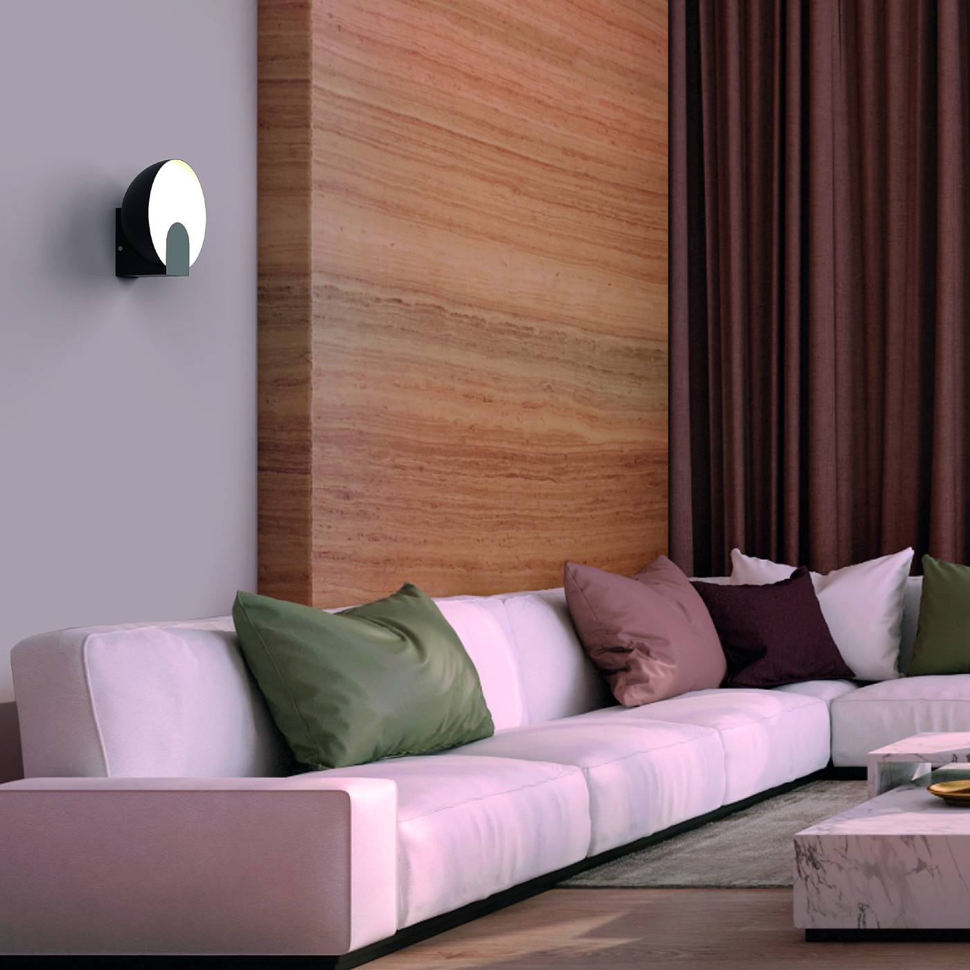 8590 Настенный светильник Mantra Oculo 8590