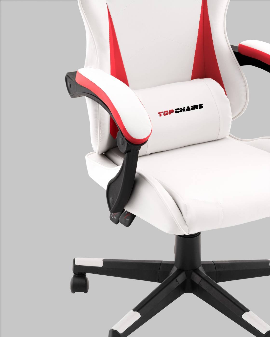 Компьютерное кресло Stool Group GF-8080 white+red