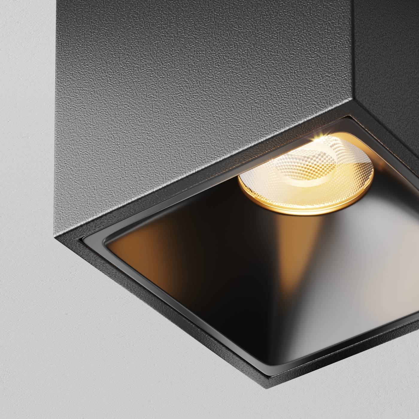 Накладной светильник Maytoni Alfa LED C065CL-8W2.7K-SQ-B