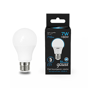 Светодиодная лампа Gauss Black А60/А70 102502307