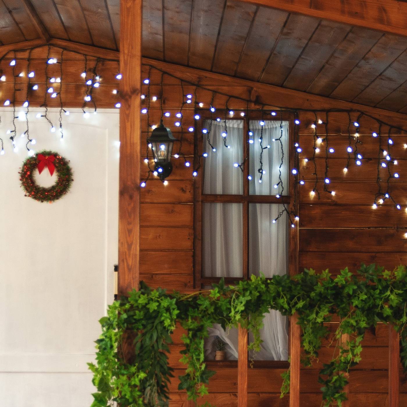 ULD-B3010-200/TBK WHITE IP67 Бахрома светодиодная с эффектом мерцания, 3м Uniel ULD-B3010-200/TBK WHITE IP67