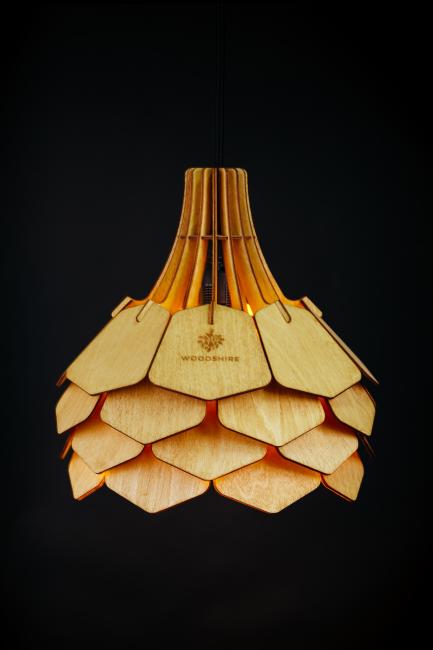 Светильник подвесной Woodshire Далиа 1235vi