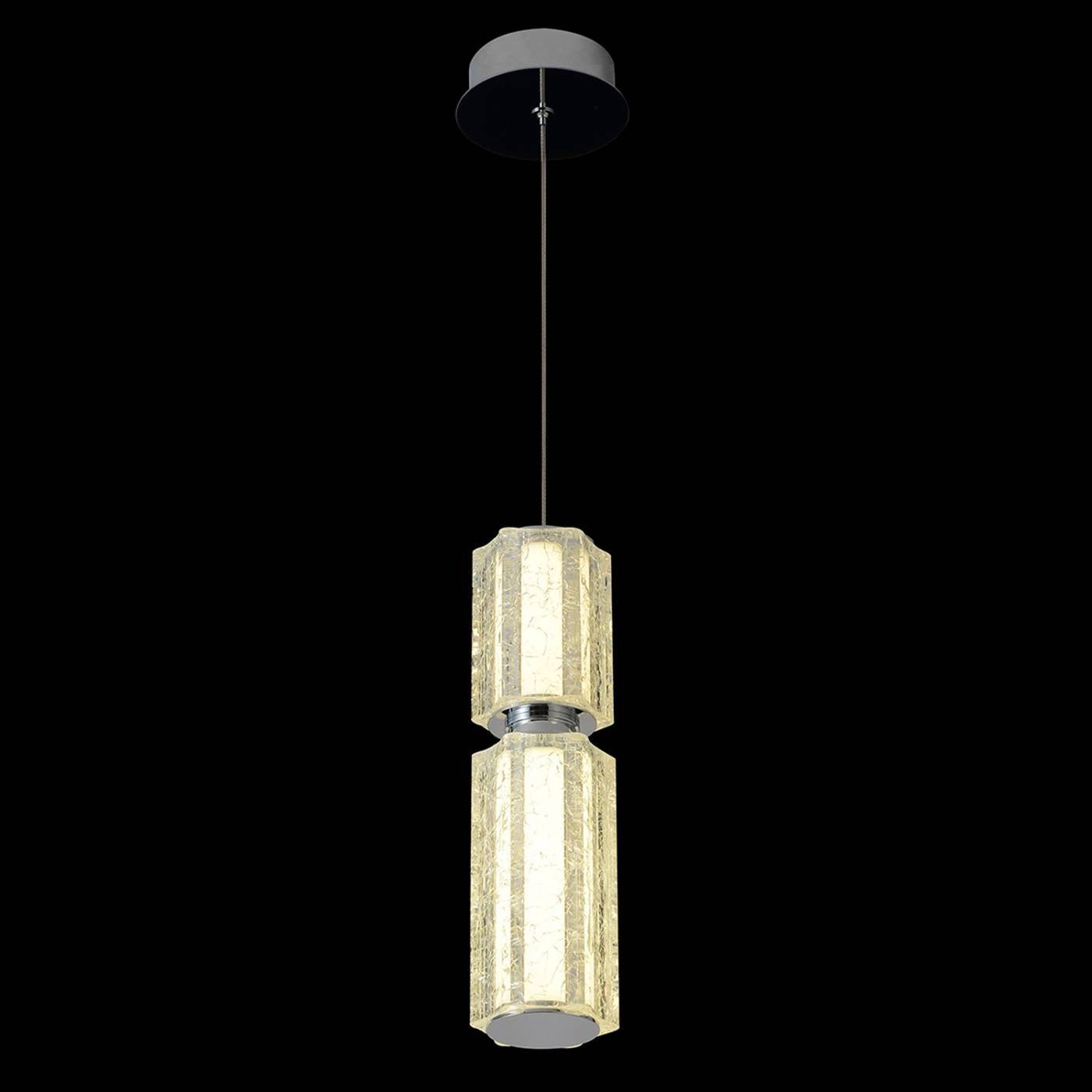 ANTIQUE SP23W LED CHROME Светильник подвесной Crystal Lux Antique ANTIQUE SP23W LED CHROME
