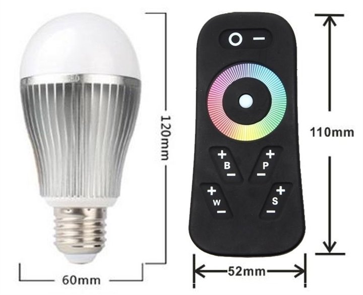 180136 Светодиодная лампа Deko-Light RF RGBW 180136