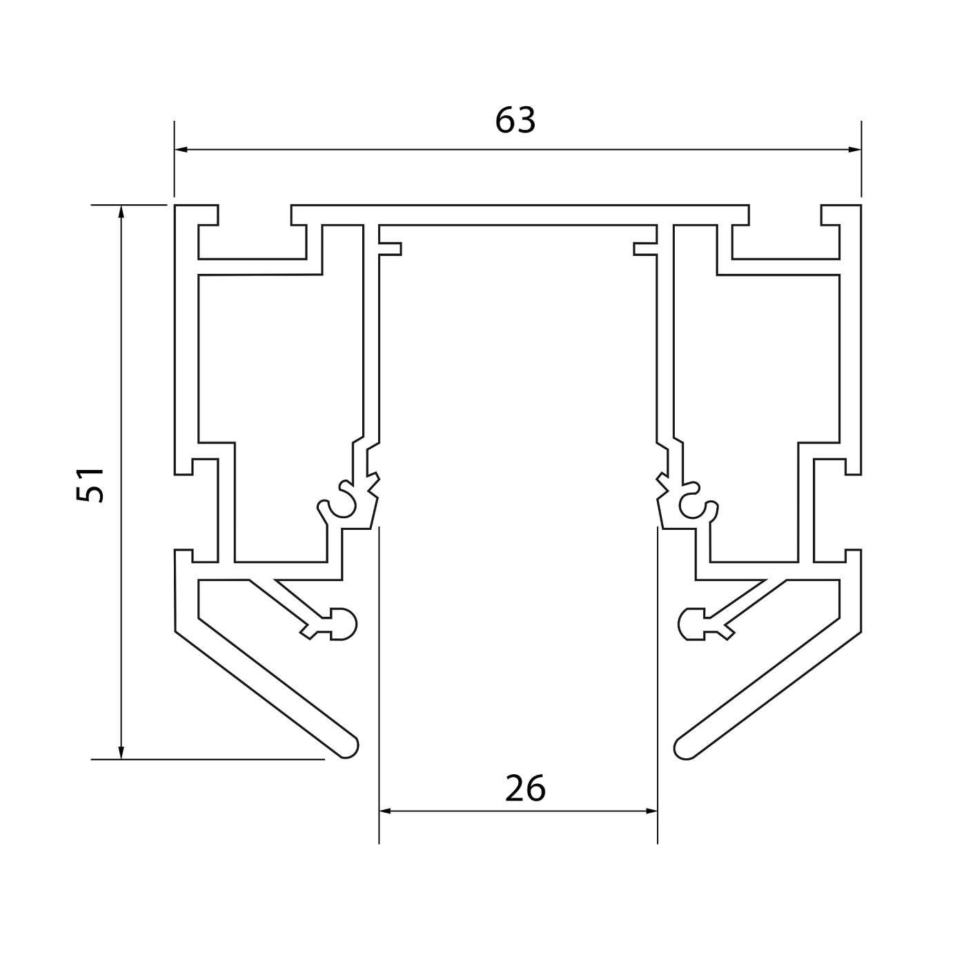 Шинопровод ST Luce Skyline 220 ST046.419.02