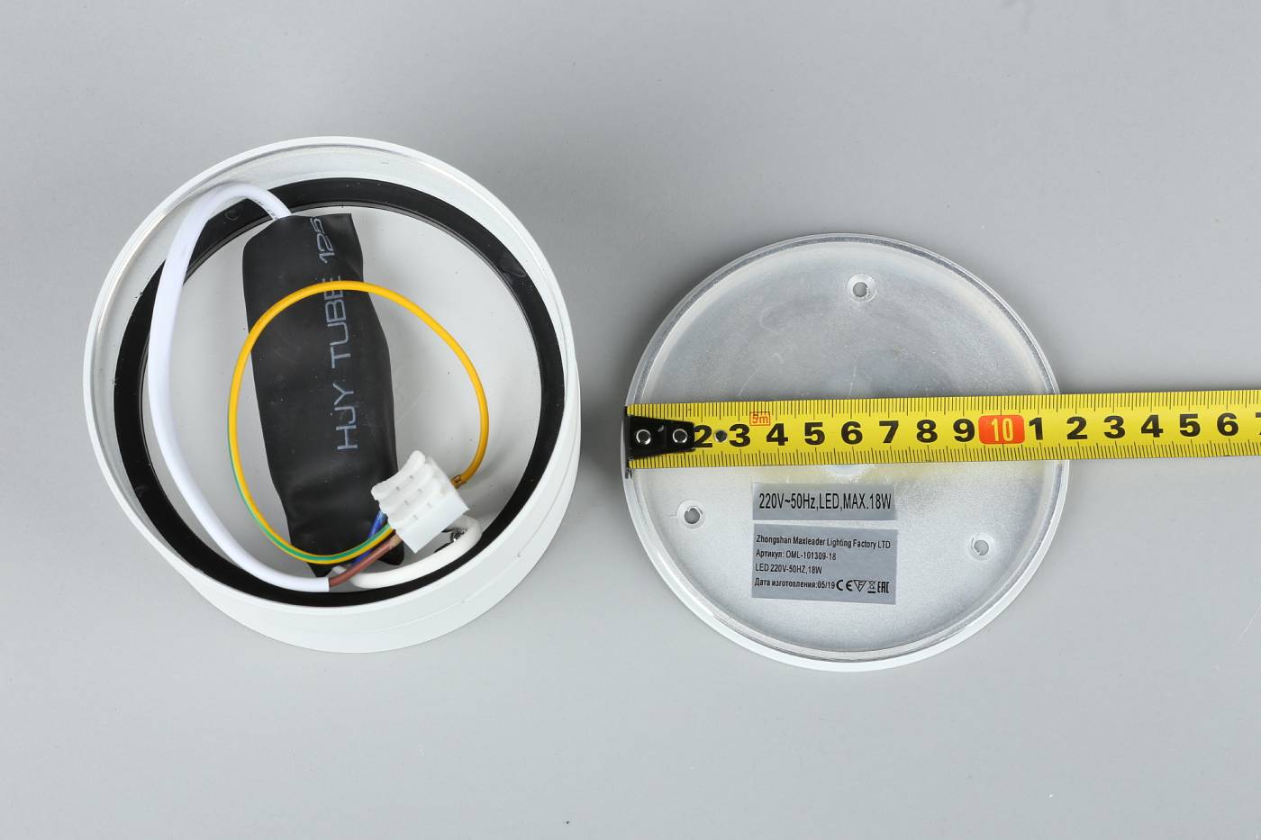 OML-101309-18 Накладной светильник Omnilux Lenno OML-101309-18