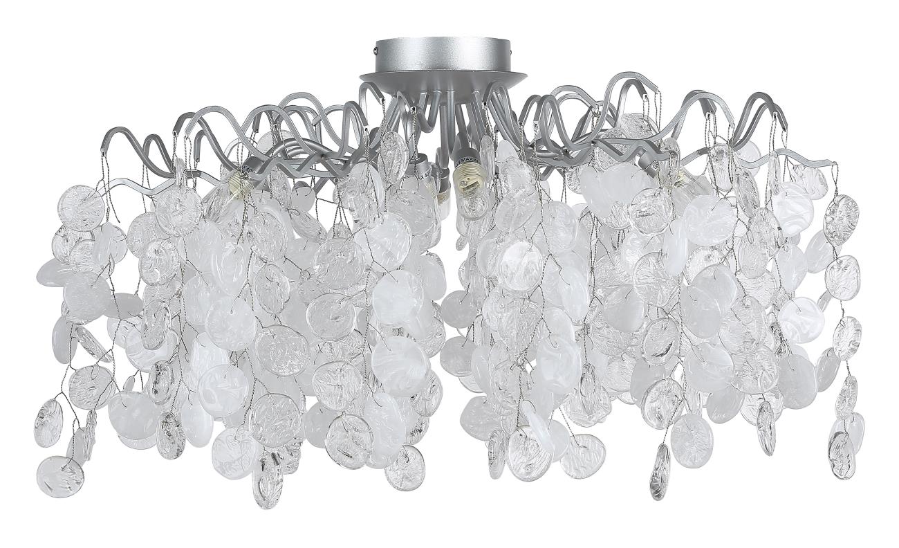 TENERIFE PL8 SILVER Потолочная люстра Crystal Lux Tenerife TENERIFE PL8 SILVER