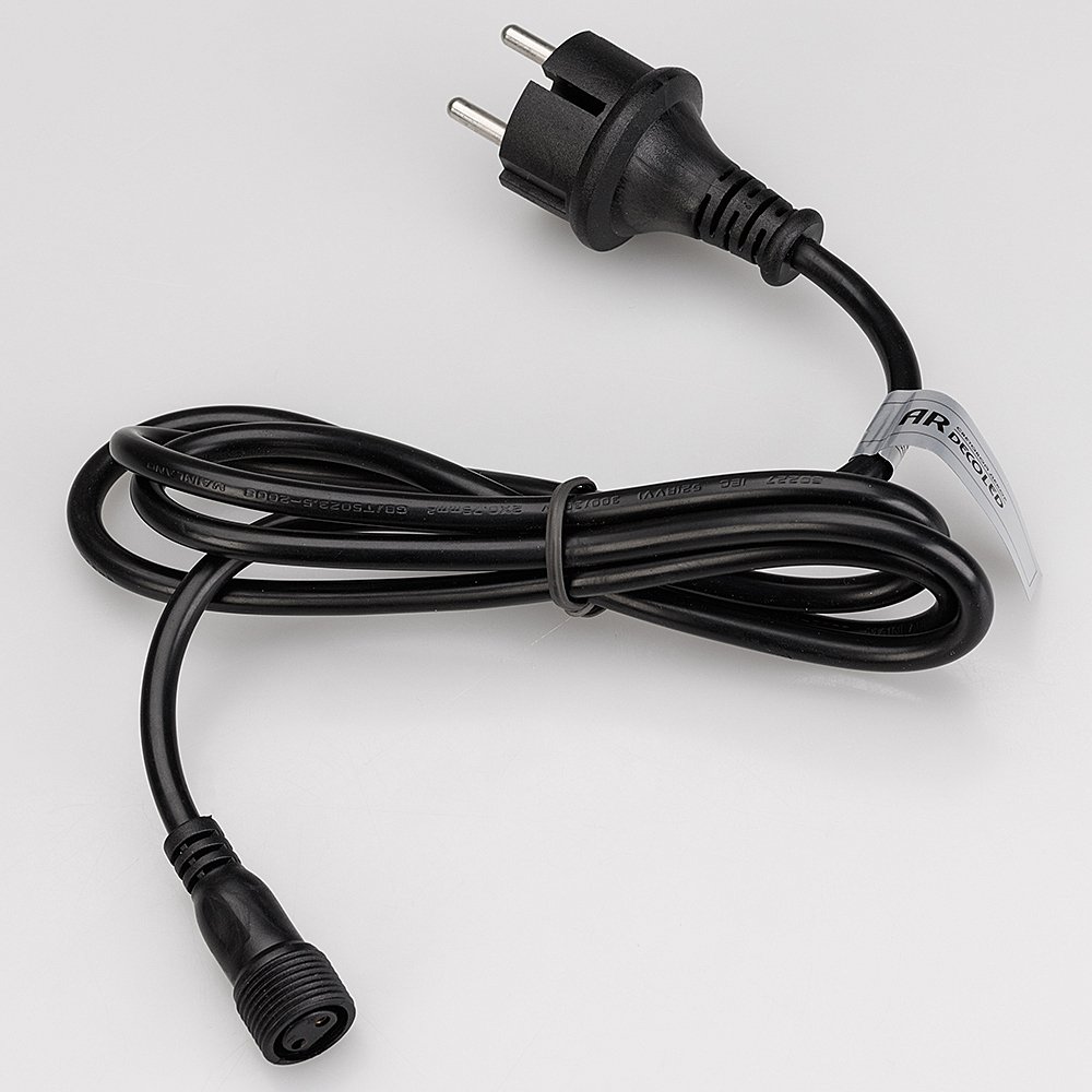 Шнур питания для подключения светодиодных гирлянд с эффектом мерцания Arlight Pro 025653