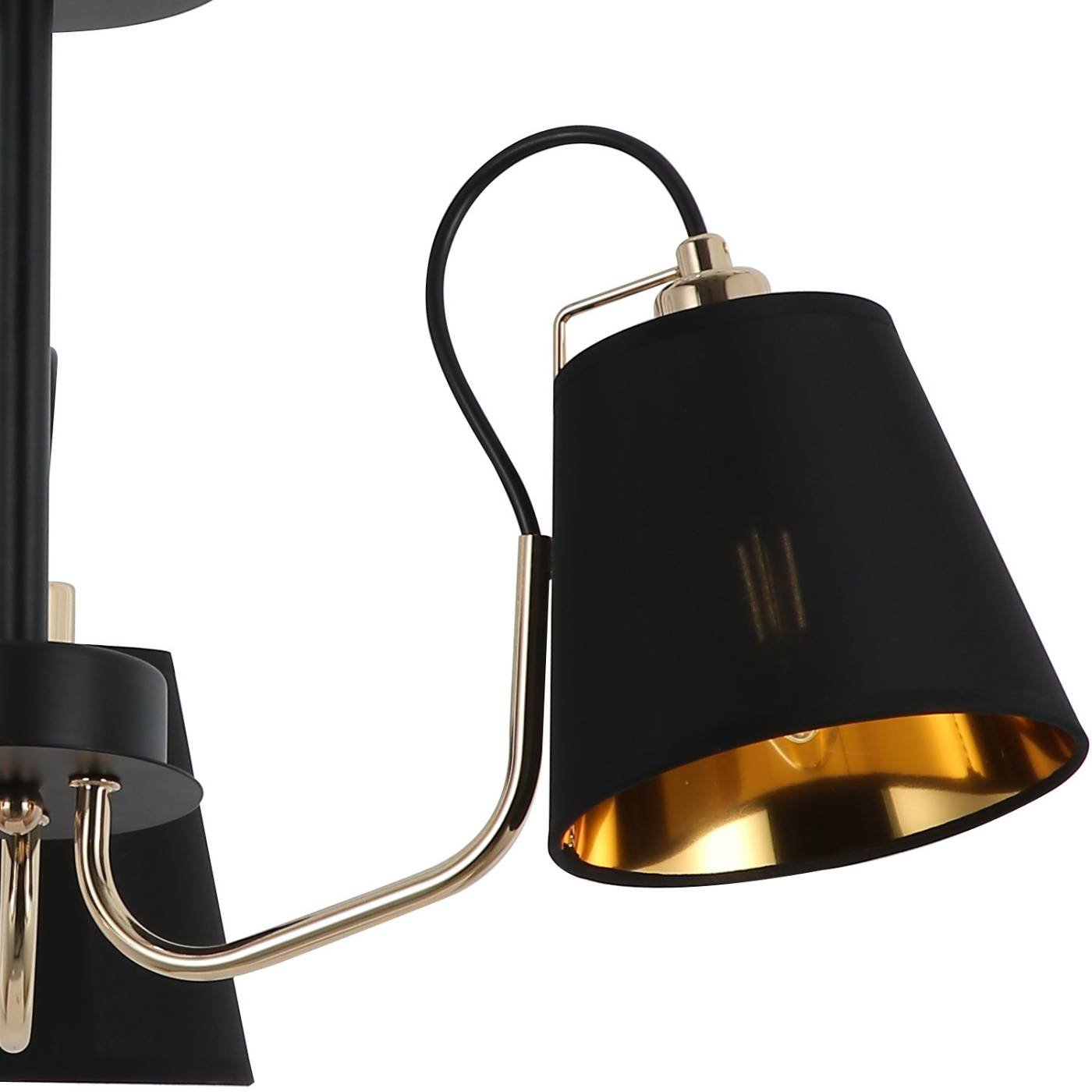 Потолочная люстра ILLUMICO IL6120-3COU-79 BK GD