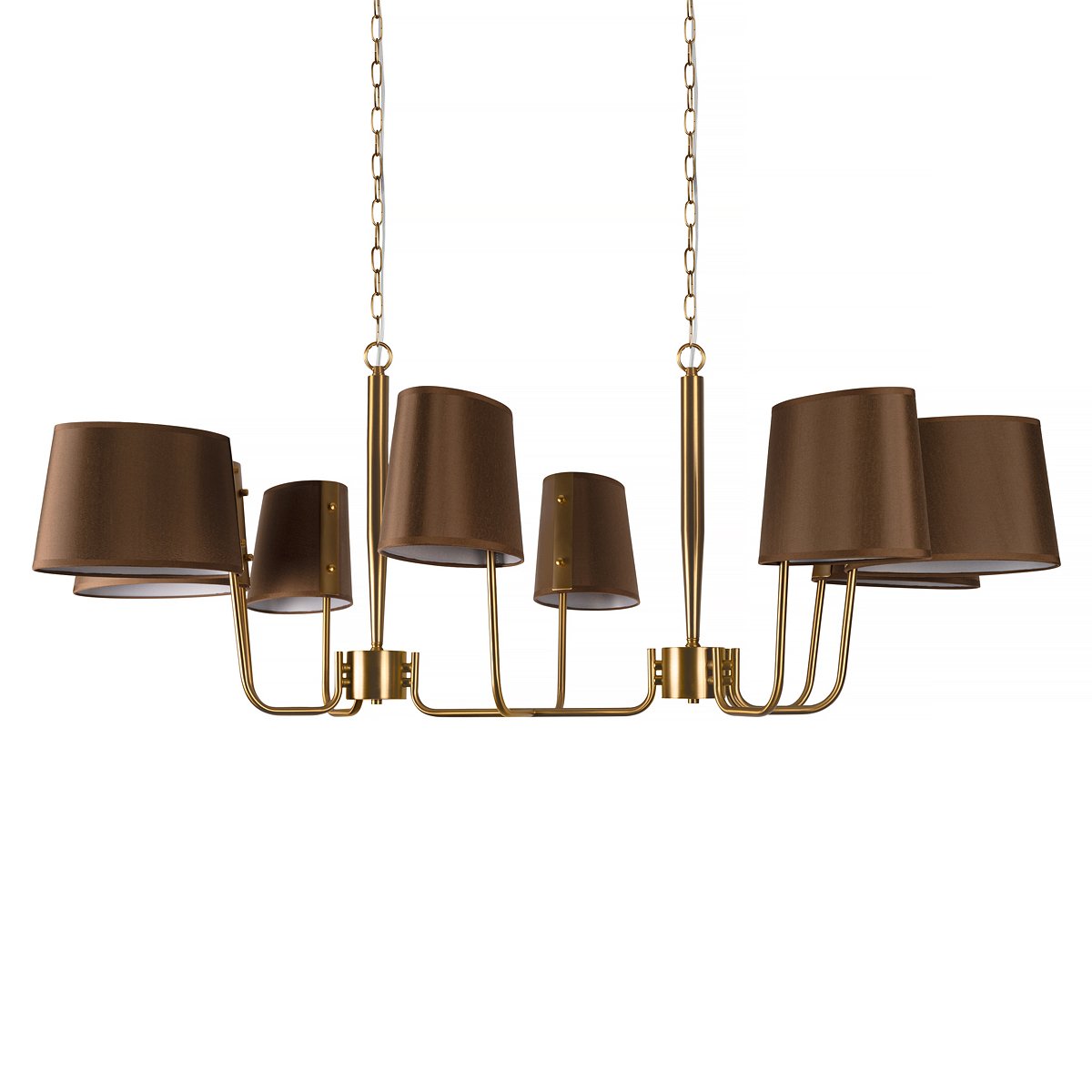 10527/8 Brass Подвесная люстра Hilton Loft It 10527/8 Brass