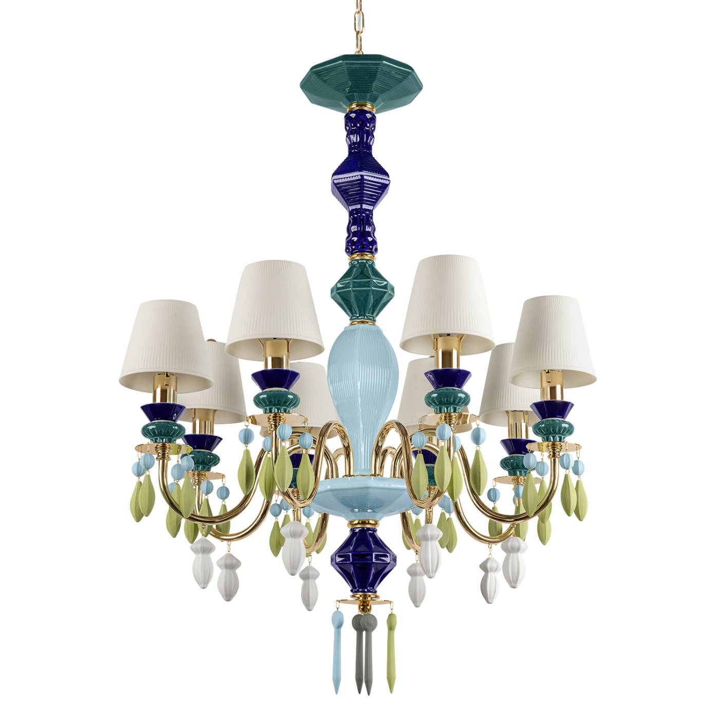 Подвесная люстра Grace Loft It 10203/8 Green