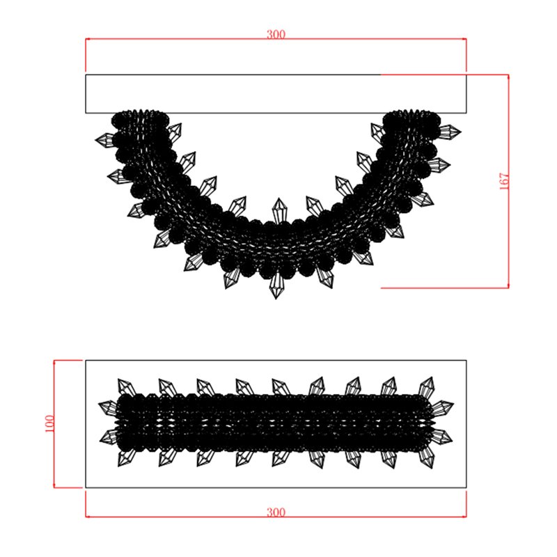 Настенное бра Delight Collection MD-012 MD-0120B-wall chrome