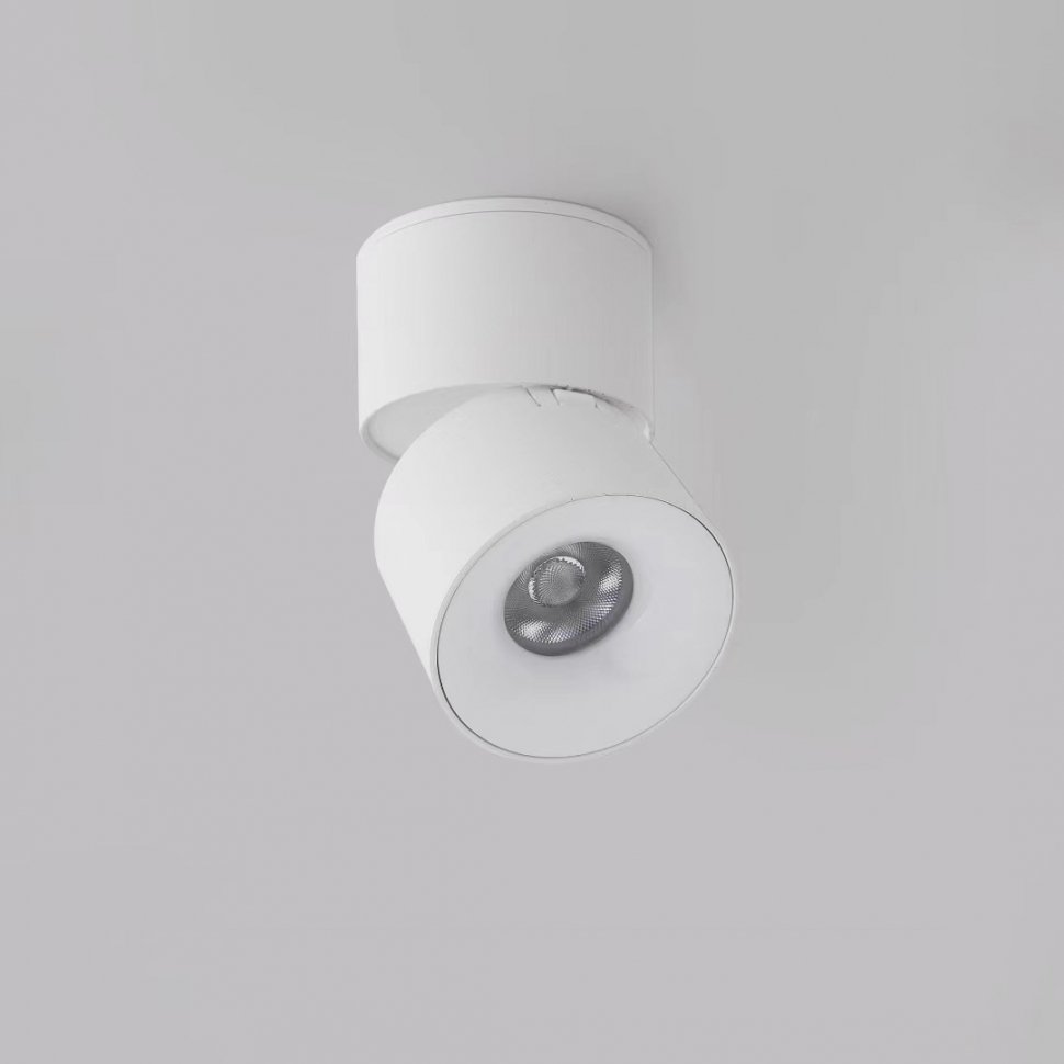 115-12W-D70-4K-55DG-WH Накладной светильник ILedex Metrica 115-12W-D70-4K-55DG-WH