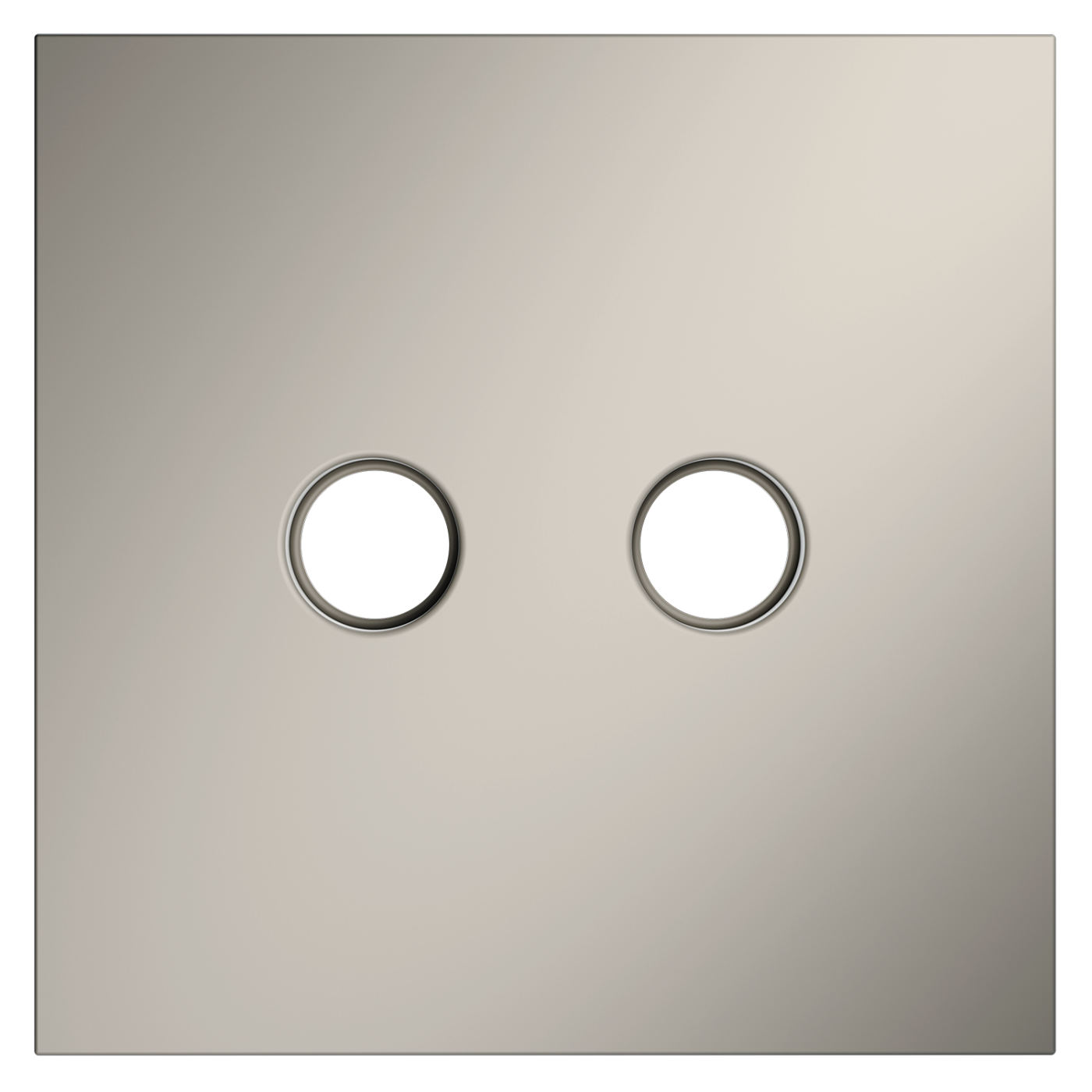 Накладка для розетки телевизионной оконечной TV+SAT, S70 (кашемир)