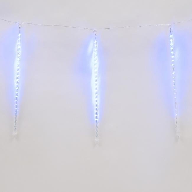 ULD-E1505-336/DTK BLUE IP44 TWISTED METEOR Занавес светодиодный фигурный «Звездный дождь» Uniel ULD-E1505-336/DTK BLUE IP44 TWISTED METEOR