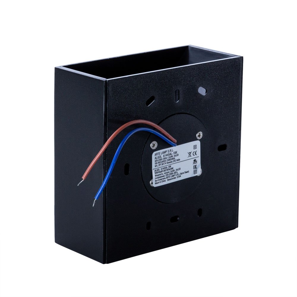 A1445AL-1BK Уличный LED настенный светильник Arte Lamp Algol A1445AL-1BK