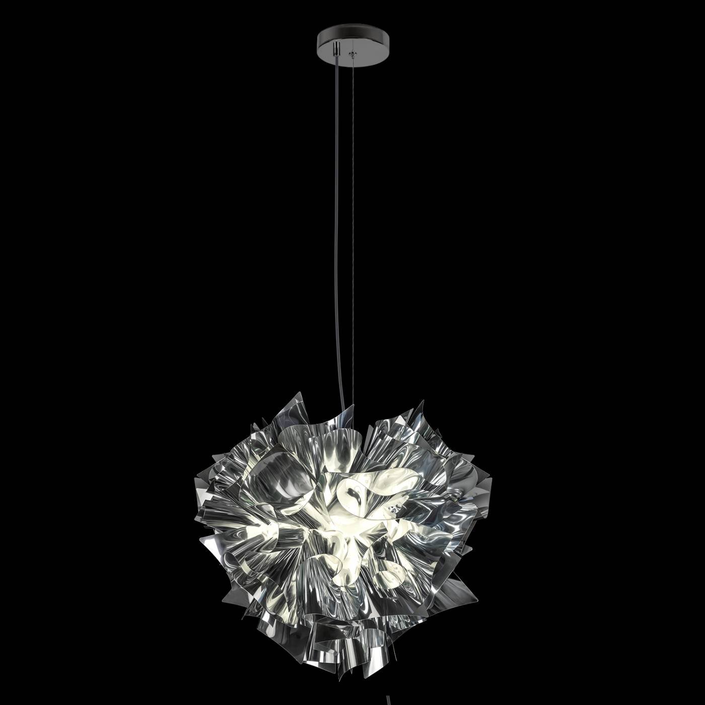 10593/420 Silver Подвесная люстра Clizia Loft It 10593/420 Silver