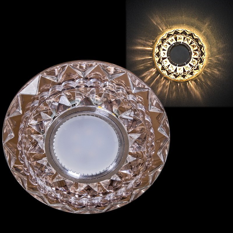 22046-9.0-001PL MR16+LED3W TEA Встраиваемый светильник Reluce 22046-9.0-001PL MR16+LED3W TEA